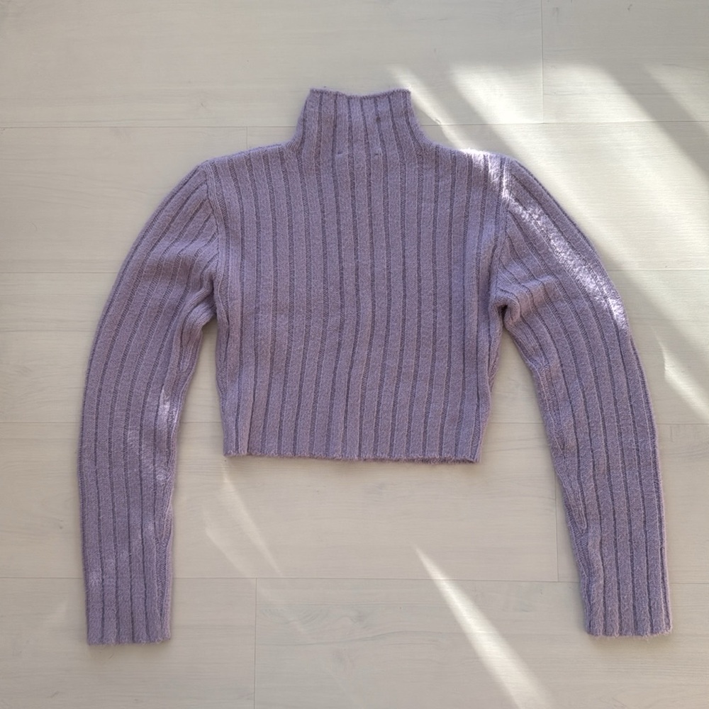 Cropped Turtleneck - image 2